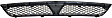 Upper Grille Assembly, Silver Shell with Black Insert