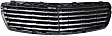 Upper Grille Assembly, Chrome Shell with Painted Black Insert