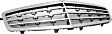 2010-2013 Mercedes Benz E350 - Upper Grille Assembly, Chrome Shell with Gray Insert