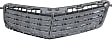 2010-2013 Mercedes Benz E350 - Upper Grille Assembly, Chrome Shell with Gray Insert