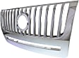 Upper Grille Assembly, Chrome Shell and Insert