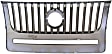 Upper Grille Assembly, Chrome Shell and Insert