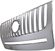 Upper Grille Assembly, Chrome Shell and Insert