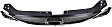 2013-2014 Mazda CX-5 - Upper Grille Assembly, Painted Black Shell and Insert
