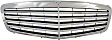 Upper Grille Assembly, Chrome Shell with Painted Black Insert