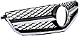 Grille, Chrome Shell with Painted Black Insert, 8 Cyl., 6.3L Engine