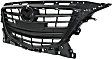 Upper Grille Assembly, Textured Black Shell and Insert