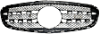 2014-2016 Mercedes Benz E350 - Upper Grille Assembly, Textured Black Shell and Insert