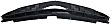 2014-2016 Mercedes Benz E350 - Upper Grille Assembly, Textured Black Shell and Insert
