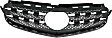 2014-2016 Mercedes Benz E350 - Upper Grille Assembly, Textured Black Shell and Insert