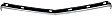 2008-2011 Mercedes Benz C300 - Grille Trim, Upper, Chrome