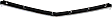2008-2011 Mercedes Benz C300 - Grille Trim, Upper, Chrome