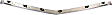 2008-2011 Mercedes Benz C300 - Grille Trim, Upper, Chrome