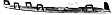 Grille Trim, Driver Side, Upper, Chrome