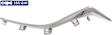 Grille Trim, Driver Side, Lower, Chrome, CAPA CERTIFIED