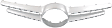 Upper Grille Assembly, Silver