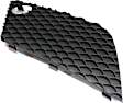 Driver Side Upper Grille Assembly, Textured Black, Grille Cover