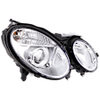 Passenger Side Halogen Headlight, With bulb(s), OE Replacement