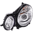2006 Mercedes Benz E500 - Driver Side Halogen Headlight, With bulb(s), Sedan, Chassis Code 211.070, OE Replacement