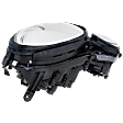 Driver Side Halogen Headlight, With bulb(s), OE Replacement, CAPA Certified