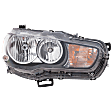 Passenger Side Headlight, with Bulb, Halogen, Production Date To November 2008