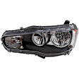 Driver Side Headlight, with Bulb, Halogen, Production Date To November 2008