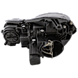 Passenger Side Headlight, without Bulb, HID/Xenon, without HID bulb and ballast