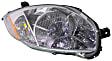 Passenger Side Headlight, with Bulb, Halogen, Convertible 3.8L Engine From 1-07/Coupe/Hatchback 06-07 From 1-1-07