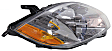 Passenger Side Headlight, with Bulb, Halogen, Convertible 3.8L Engine From 1-07/Coupe/Hatchback 06-07 From 1-1-07
