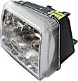 Passenger Side Halogen Headlight, With bulb(s), OE Replacement, CAPA Certified