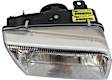 Passenger Side Halogen Headlight, With bulb(s), OE Replacement, CAPA Certified