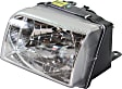 Driver Side Halogen Headlight, With bulb(s), OE Replacement, CAPA Certified