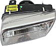 Driver Side Halogen Headlight, With bulb(s), OE Replacement, CAPA Certified