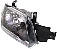 Passenger Side Halogen Headlight, With bulb(s), OE Replacement