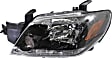 Driver Side Halogen Headlight, With bulb(s), OE Replacement