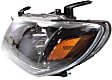 Driver Side Halogen Headlight, With bulb(s), OE Replacement