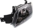 Driver Side Halogen Headlight, With bulb(s), OE Replacement