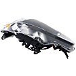 2009-2017 Mitsubishi Lancer - Driver Side Headlight, with Bulb, Halogen, Clear Lens, CAPA Certified