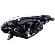 2009-2017 Mitsubishi Lancer - Driver Side Headlight, with Bulb, Halogen, Clear Lens, CAPA Certified