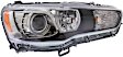 Passenger Side Headlight, with Bulb, HID/Xenon, with HID bulb and ballast