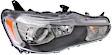 Passenger Side Headlight, with Bulb, HID/Xenon, with HID bulb and ballast