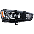 Passenger Side Headlight, with Bulb, Halogen, Clear Lens