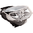 2011 Mercedes Benz C350 - Passenger Side Halogen Headlight, With bulb(s), For Models Without Lighting Package, OE Replacement