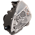 2008-2011 Mercedes Benz C300 - Driver Side Halogen Headlight, With bulb(s), OE Replacement