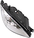 Passenger Side Headlight, with Bulb, Halogen, Clear Lens