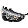 Passenger Side Halogen Headlight, With bulb(s), OE Replacement, CAPA Certified