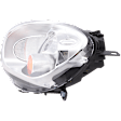 Driver Side Halogen Headlight, With bulb(s), OE Replacement, CAPA Certified