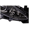 Passenger Side Headlight, with Bulb, Halogen, Clear Lens, without wiring harness, CAPA Certified