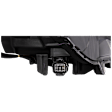 Passenger Side Headlight, with Bulb, Halogen, Clear Lens, without wiring harness, CAPA Certified