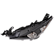 Driver Side Headlight, with Bulb, Halogen, Clear Lens, without wiring harness, CAPA Certified
